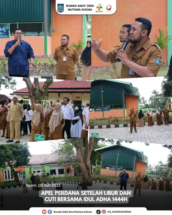 APEL PERDANA SETELAH LIBUR DAN CUTI BERSAMA IDUL ADHA 1444 H